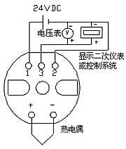 单路温度变送模块接线方式