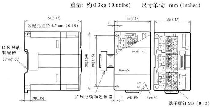 Mitsubishi+FX2N系列模拟量输入输出模块3