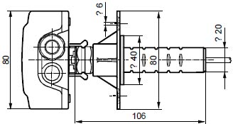 !!!!!!SIEMENS+QAM2161.040风管式温度传感器+安装方式5