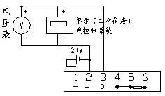 单路温度变送模块接线方式